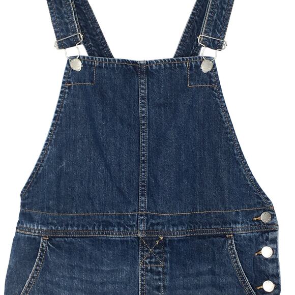 Free People Blue Denim Overalls - Picture 4 of 11